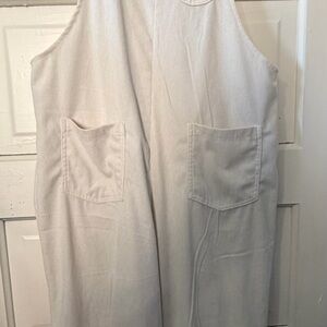 SHEIN Light Beige Jumpsuit with Pockets